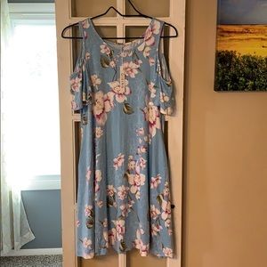 Cold Shoulder Dress